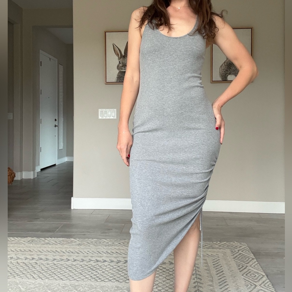 Sweaty Betty Gray Tank Dress